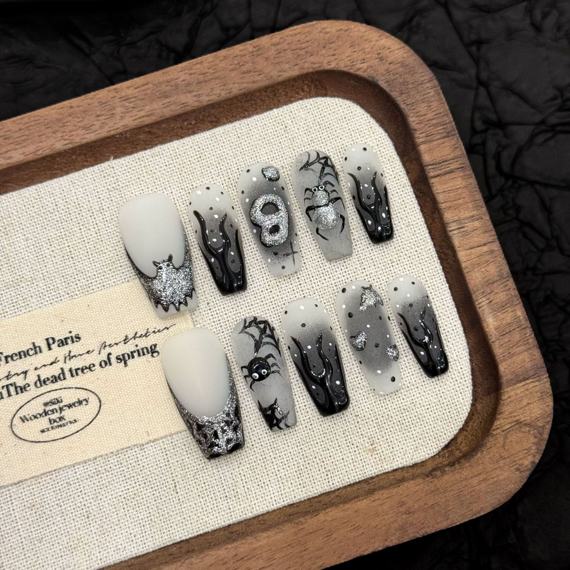 [Test link3] Fun Pumpkin-Themed Halloween Press-on Nail Stickers & Artificial Nails