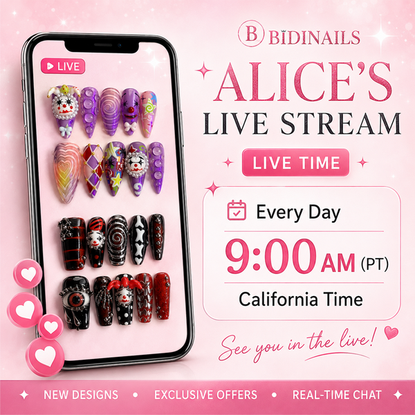 Alice Live Show Order Payment - Nail Set Purchase